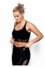 Top Fit Aurora Black Juoda