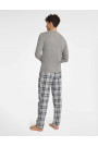 Pižama Usher 40946-90X Pilkas melandžas
