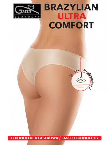 Kelnaitės Brazylian Ultra Comfort Balta