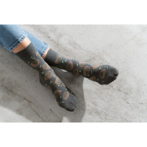 Kojinės Hamburgers 078-164 melandžas Pilka