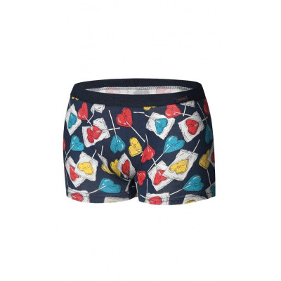 Bokseriai Lollipop 280/220 Jeans-Raudona