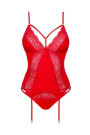 Korsetas Diyosa + siaurikės dovanų! Raudona