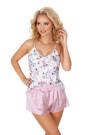 Pižama Rosa 1/2 Powder Rožinė