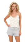 Pižama Maya Top 1/2 Ecru