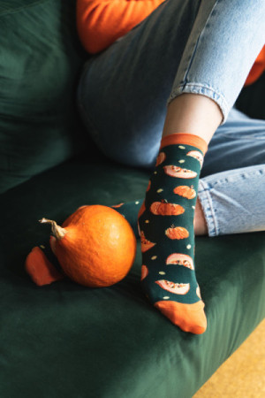 Kojinės 159-079 Žalia