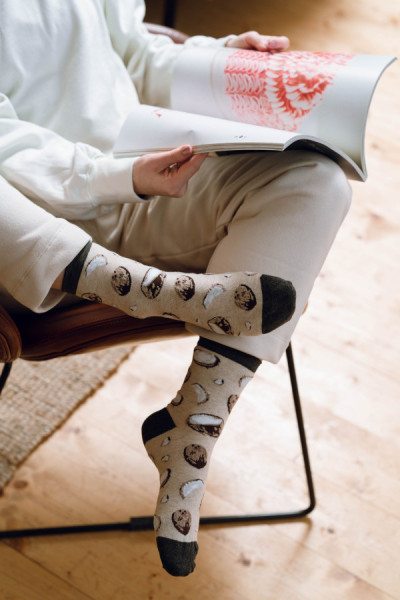 Kojinės 159-092 melandžas Šviesus Smėlio