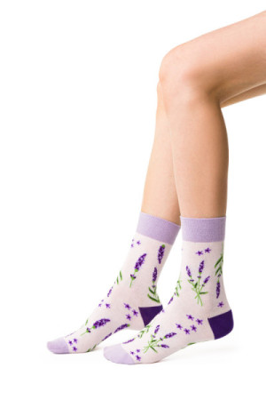 Kojinės 017-016 Šviesus Rožinė