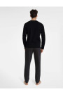 Pižama Insure 40963-99X Juoda-Ciemno Pilka