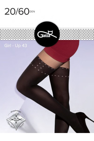 Pėdkelnės   Girl Up 43 20/60 DEN