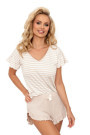 Pižama Marina 1/2 Smėlio