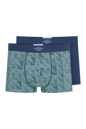 Bokseriai Job 41925-MLC Mėlynai-Žalia