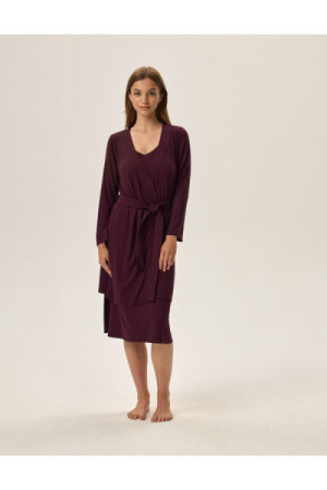 Chalatas Fleur 41871-93X Fioletinė