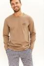 Pižama Rob 3298 Tamsus Smėlio