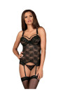 Korsetas Sweet Secrets 860-COR-1 + siaurikės dovanų!