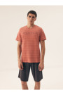 Pižama Deli 42635-28X Oranžinė