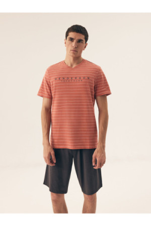 Pižama Deli 42635-28X Oranžinė