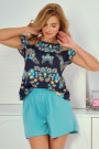 Pižama Jodie 3331 Mėlynai-Turkio
