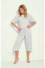 Pižama Harper 3334 Pilka