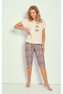 Pižama Chrissy 3320 Šviesus Rožinė