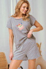 Pižama Bianca 3324 Pilka melandžas