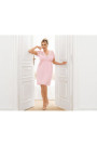 Naktiniai marškiniai Livia Plus Powder Rožinė