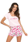 Pižama Cherry Short Rožinė