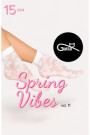 Kojinės Spring Vibes 11 15 Den - ecru