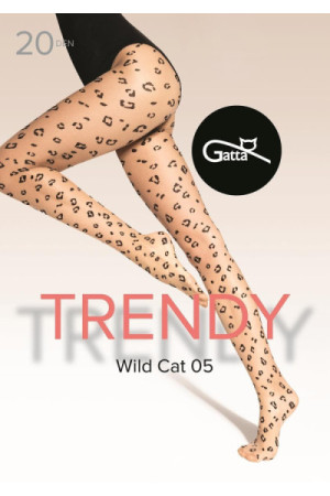 Pėdkelnės   Wild Cat 05 20 Den Daino-Juoda