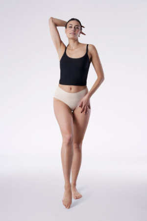 Kelnaitės Simple Braziliško kirpimo Maxi Smėlio