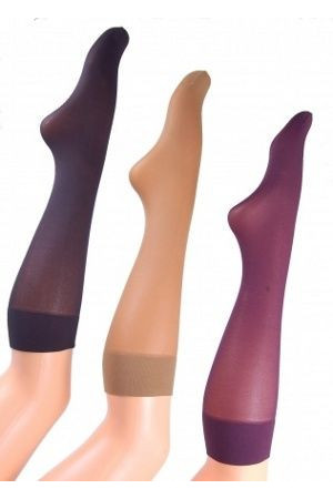 Kojinės iki kelių Microfibra - smėlio