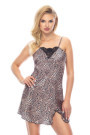 Naktinukai Yamila II (Satin Nightdress) Leopard