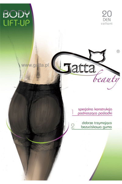 Pėdkelnės   Glaustinukė (bodis) Lift-Up - daino (vidutinė smėlio)