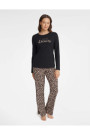 Pižama Gino 40935-99X Juoda