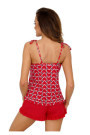 Pižama Love 1/2 Raudona