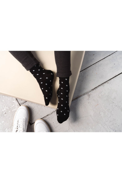 Kojinės 056-149 Juoda