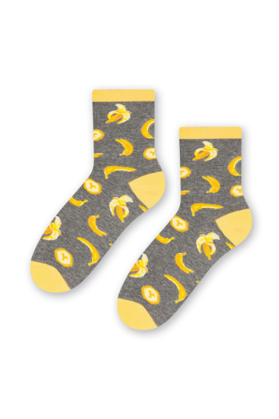 Kojinės 159-096 melandžas Pilka