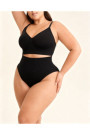 Kelnaitės S124 Shapewear Braziliško kirpimo Juoda