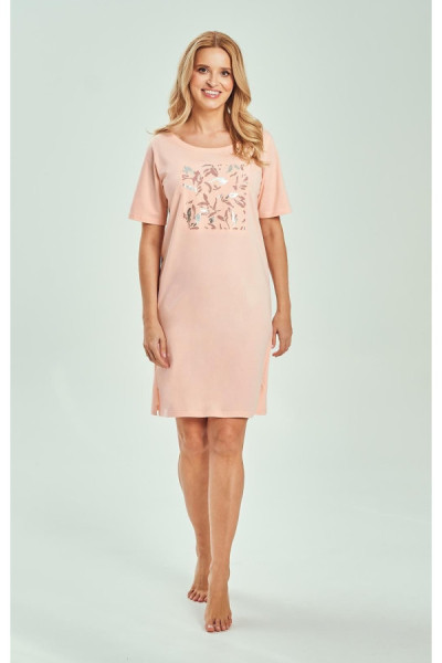 Naktiniai marškiniai Valentina 3554 Abrikoso