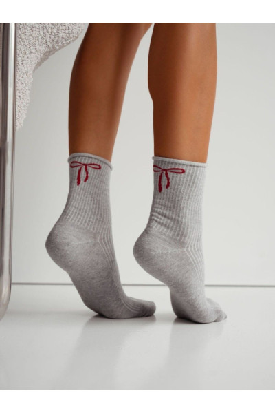 Kojinės Wzór 0200-193 Šviesus melandžas