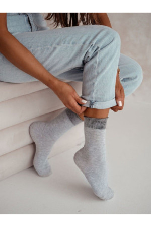 Kojinės Wzór 0200-060 Šviesus melandžas