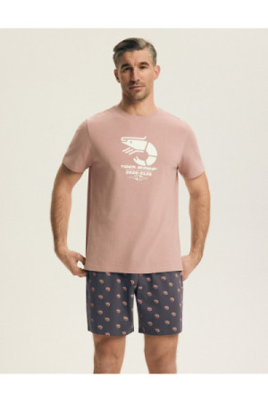 Pižama Brad 44520 Purvina Rožinė