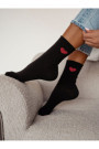 Kojinės Wzór 0200-204 Juoda