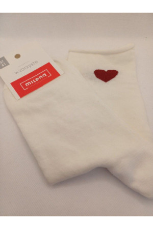 Kojinės Wzór 0200-204 Ecru