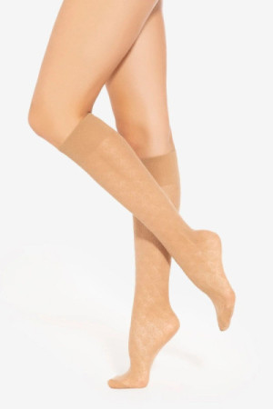 Kojinės iki kelių TRENDY LINE 30 Daino