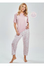 Pižama Adria 3540 Pudrinė Rožinė