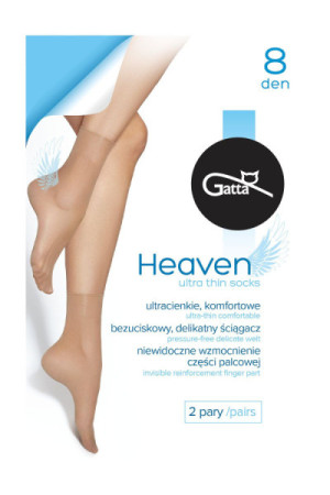 Kojinės Heaven 8 Den - smėlio