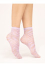 Kojinės Steppe 15 Den - Light Lilac