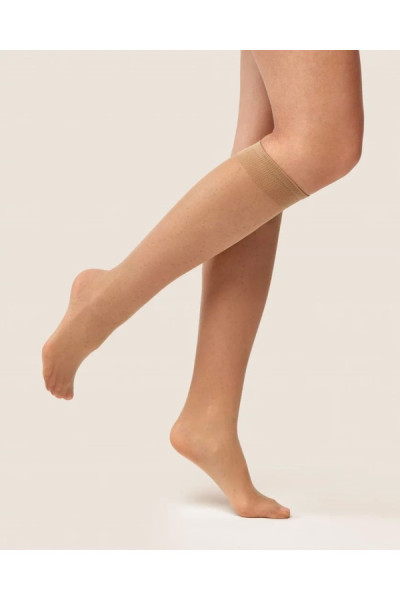 Kojinės iki kelių Agna 1247 Smėlio