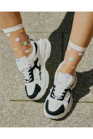 Kojinės Punta 609 Ecru-Yellow