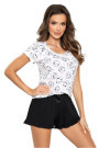 Pižama Sheep Short Juoda